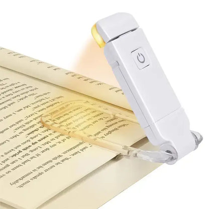 LED USB wiederaufladbare Buchleuchte Leselampe Augenschutz